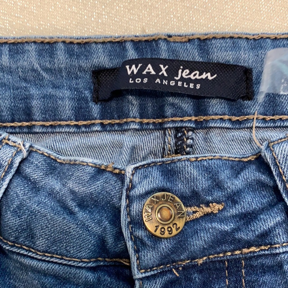 Wax Jean Blue distressed Size 5 - Picture 4 of 7